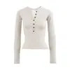 Camiseta de manga larga con cuello semiabierto para mujer, corte ajustado, nuevo estilo otoño e invierno 2026, forro polar, cálida, camiseta base de capa interior