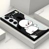 Funda para Teléfono Pacha Perro Linda y Elegante Adecuada para Samsung S23/S24/S25 Ultra, Funda Suave Anticaídas de Cobertura Total