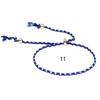 Pulseira Amazon Mais Vendida Contas de Cobre Pulseira de Borla Algodão Colorido Taler Corda de Mão Masculina e Feminina ins Yiwu Comércio Exterior Novo Estilo