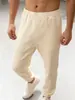 2026 Nuevos Pantalones de Chándal Casual Sueltos Moda Versátiles Pantalones Casuales Pantalones Largos Con Terciopelo Color Sólido Pantalones de Chándal Pantalones Ajustados
