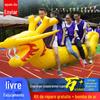 Equipamento Esportivo de Dragão Inflável para Terra, para Crianças Escolares, Competição de Corrida ao Ar Livre, Jogos de Team Building Sem Energia