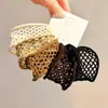 Gomas de Pelo Coloridas Huecas Estilo Coreano para Mujer, Diademas de Pelo de Alta Gama para Niños, Cuerdas para Cola de Caballo Alta, Accesorios para el Cabello de Goma de Alta Elasticidad