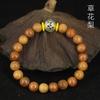 Fabricantes fornecem pulseira masculina e feminina 8mm21 liga DIY Ébano Sândalo Verde Contas de Buda