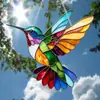 Colgante acrílico de pájaro hermoso más vendido transfronterizo para sala de estar y jardín, decoración de escena navideña, adorno de regalo