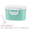 Caja de Leche en Polvo para Bebé, Caja Portátil de Suplemento Alimenticio para Viaje con Fideos de Arroz, Recipiente Sellado, Contenedor Grande a Prueba de Humedad con Compartimentos