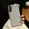 Adecuado para Fundas de Teléfono Móvil Samsung S25Edge Funda de Teléfono Móvil S25Fe Diamante Flash A26 Funda Suave a Cuadros Todo Incluido S26Ultra