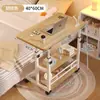 Mesita de noche, Escritorio de computadora móvil elevable, Escritorio simple para estudiantes, Habitación de dormitorio Hogar Estudio Mesa pequeña simple
