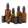 Frasco de Óleo Essencial Marrom Frasco Cosmético de Vidro 10Ml30Ml50Ml Frasco Recarregável à Prova de Luz Frasco de Perfume Frasco de Spray de Vidro