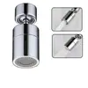 Grifo de Cocina Universal Aereador Antisalpicaduras Extensor de Caño Herramienta Espumadora Filtro Conector Universal