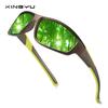 Lentes de Sol Deportivos Polarizados para Hombre, Lentes de Sol para Hombre Envolventes Protección UV400 para Ciclismo Pesca Conducción