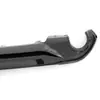 Adecuado para el Nuevo X1/F48/F49 de Bmw Modelo Deportivo m Modificado Patrón de Fibra de Carbono Negro Brillante Lip Trasero y Spoiler Trasero Pequeño Envolvente