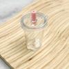 Tapa Plana de Simulación Grande Taza de Té con Leche Tapa con Hebilla Taza diy Hecho a Mano Té de Perlas Colgante Mini Contenedor Vaso de Plástico Pequeño