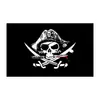 Bandera Pirata de Amazon Transfronteriza Bandera de Calavera de Halloween Decoración de Fiesta Personalizada Estilo Rey Pirata del Caribe