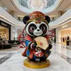 Esculturas de Dibujos Animados Personalizadas de Fibra de Vidrio, Figuras Grandes de Personajes de Anime, Pantallas Paisajísticas Decorativas para Parques al Aire Libre y Centros Comerciales