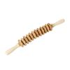 Massageador de Madeira Curvo Doze Roda Rolo Madeira Grão Massagem Massageador Abdominal Corpo Inteiro Multifuncional Madeira 12 Roda
