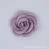 En stock 6cm borde ardiente rosa camelia directo de fábrica coreano DIY accesorios para el cabello zapatos flor accesorios de ropa accesorios de broche