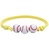 Pulseras Populares Tejidas de Béisbol Transfronterizas, Muñequeras Deportivas de Baloncesto, Fútbol, Rugby, En Stock con Grandes Cantidades y Precios Excelentes