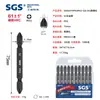 Fábrica de Origen Bit de Destornillador Ph2 Fosfatado en Negro S2 Doble Cara en Forma de Cruz Fuerte Magnético Bit de Destornillador Destornillador Eléctrico