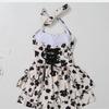 Traje de Baño para Mujer Verano 2023 Nuevo Llegada Retro Conservador Cubre Vientre Adelgazante Estudiante Mujer Pecho Pequeño Reunido Traje de Baño Aguas Termales