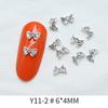 Joyería de Aleación para Arte de Uñas Taladro de Uñas Perla Lazo Metal Pedrería Japonés Fototerapia DIY Esmalte de Uñas Adhesivo Taladro