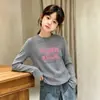 Camiseta Interior Térmica de Felpa Cepillada con Cuello Redondo para Niñas Otoño Invierno Ropa Interior Infantil Top Cálido para Niños Mayores Camiseta con Estampado de Dibujos Animados