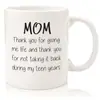 Nueva Taza de Cerámica Personalizada con Transferencia de Calor Taza de Leche DIY Taza de Agua de Oficina Taza como Regalo para Familiares y Amigos