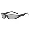 Gafas de Sol Y2K Estilo Futuro Transfronterizas Montura Estrecha Moda Protección Solar para Hombres y Mujeres Personalidad Anti-UV Gafas de Sol Chica Picante del Milenio