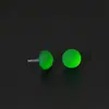Pendientes Estilo Coreano ins Simples Elegantes de Resina Pendientes Acrílicos Pequeños Femeninos Europeos y Americanos