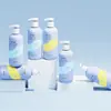 Garrafa de Embalagem de Shampoo de 500ml com Logotipo Personalizado, Garrafa de Shampoo para Gel de Banho, Garrafa Vazia de PET Ecológica de Alta Qualidade Personalizável