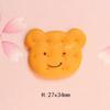 Galleta de animal de dibujos animados de Harajuku DIY accesorios para el cabello anillo para el cabello para niños accesorios para horquillas crema goma material para funda de teléfono