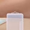 Caja pequeña de PP, caja vacía, caja de almacenamiento, caja de plástico transparente, anzuelo, joyería, productos pequeños, caja de embalaje universal