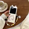 Pulsera de Cinta con Bisagra Todo Incluido con Patrón de Cuero de Dibujos Animados Adecuada para Funda de Teléfono Móvil Plegable Xiaomi Mixflip Oppo N3Flip