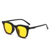 Nuevas gafas de sol polarizadas ovaladas de arroz para uñas TR90 un juego de patillas con resorte de clip compatible espejo gafas de sol transfronterizas CT