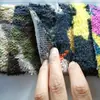 Em Estoque Lã Camuflada Unilateral Ártica Tecido de Algodão Pelúcia Espesso para Roupas Jaquetas e Têxteis Domésticos