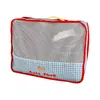 Bolsa de Viaje de Cuadros de Dibujos Animados, Bolsa de Almacenamiento Portátil para Viajes, Ropa, Ropa Interior, Organizador de Zapatos, Bolsa de Equipaje