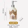 Dispensador de Loção Cerâmico em Formato de Abóbora Fantasma de Halloween Garrafa Dispensadora de Sabão Garrafa de Álcool em Gel Cerâmica Garrafa de Refil para Gel de Banho