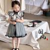 [Bienestar de Verano] Nuevo Vestido Celebridad Estilo Chino para Niñas Verano 2024 Nuevo Vestido Celebridad Online para Bebé Niña