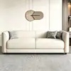 Sofá Minimalista y Ligero para Apartamentos Pequeños, Salas de Estar, Casas de Alquiler y Áreas de Recepción de Barberías, Adecuado para Dos o Tres Personas