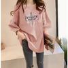Ins Moda Estilo Coreano Verão Gola Redonda Manga Curta Camiseta Feminina Estudante Solta Desenho Animado Divertido Estampado Moda Casual Base Camisa