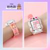 Para Little Genius Phone Watch Strap Z10 Crianças Z9 Desenho Animado Z8 Edição Júnior/Z7 Capa Protetora Q1R/Q1C