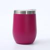Vaso Termo de Acero Inoxidable 304 de Doble Capa al Vacío con Spray Vaso Cáscara de Huevo en Forma de U Vaso Huevo para Vino Tinto Venta al Por Mayor para Negocios