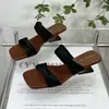 Sandalias de Cuña de Tacón Grueso de Tacón Alto para Mujer, Nuevo Estilo Coreano para Verano 2026, Perfectas para Combinar con Vestidos, Frescas y con Estilo