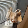 Bolso tipo cartera de empanada modelo 2026 transfronterizo para mujer, de alta gama, para ir al trabajo, gran capacidad, de hombro, bandolera, bolso de mano, bolso casual versátil para mujer