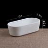 Macetas para Suculentas Macetas de Cerámica para Suculentas Macetas de Porcelana Blanca Macetas Simples Hechas a Mano Plantas Suculentas Flores Pequeñas Huaishai