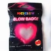 Broche Fluorescente DIY Adesivo Luminoso Broche Luminoso Festa Festa Concerto Broche Luminoso Corrida Noturna Feriado de Natal Fábrica