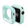 Adecuado para Apple Watch Iwatch7/8/9Se Funda Protectora de Silicona Color Caramelo Funda de Media Cubierta S10/11 Case