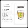Copa de vino de bambú pequeña de estilo coreano, adecuada para copas de vino, copas de rocío verdadero, copas de un bocado, copas de cerveza, uso doméstico y comercial.