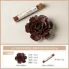 Suporte de Incenso Cerâmico Tradicional com Design Floral Feito à Mão, Queimador de Incenso Estilo Chinês, Ornamento Difusor de Aroma de Alta Qualidade