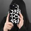 Funda Protectora Anticolisión Popular de Amazon con Diseño de Vaca para iPhone 16, Funda para Teléfono Móvil 18 Pro, Funda Suave de Silicona Negra