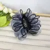 Pinza para el Pelo de Malla Estilo Francés, Elegante Pasador para Mujer, Accesorio para el Cabello de Alta Gama para la Parte Posterior de la Cabeza